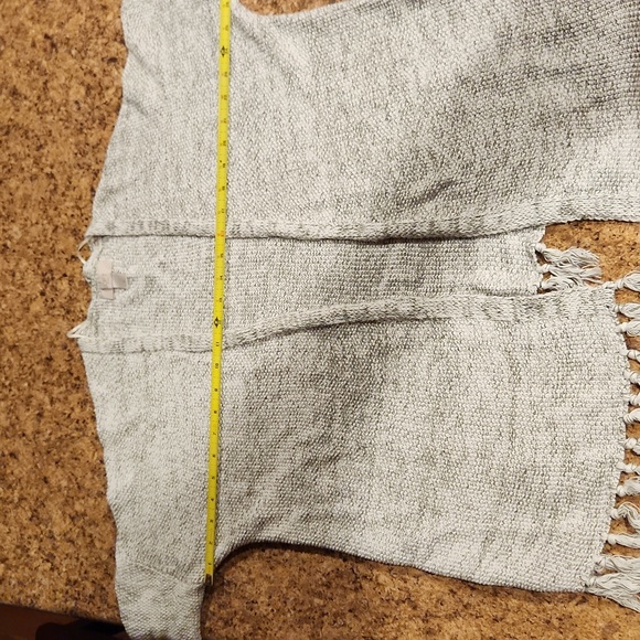 Loft fringe cardigan sweater- small - Picture 5 of 10